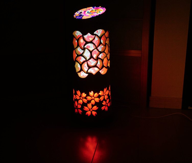 竹灯り・竹あかり・竹灯籠 ～～ 癒しの灯り 華衣ライン☆百花