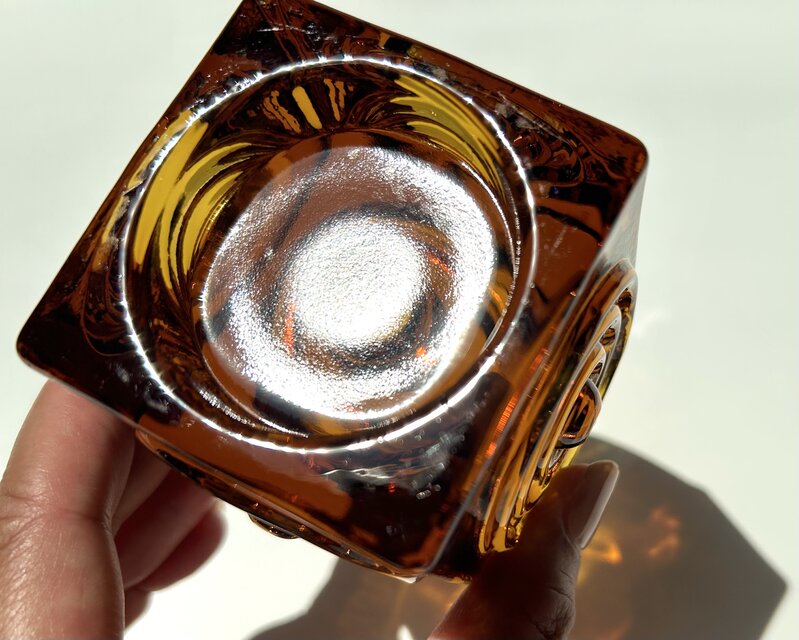 Riihimaen Lasi タマラ・アラジン Rengas 2way キャンドルホルダー