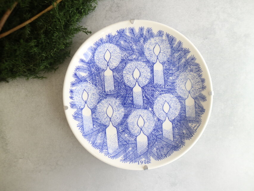 Gustavsberg / クリスマスイヤープレート 1976年 | iichi 日々の暮らし