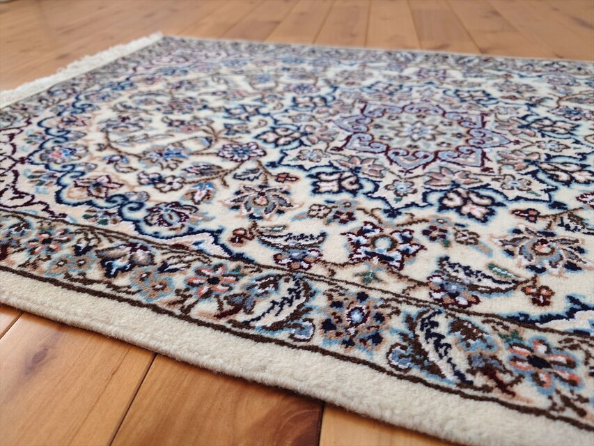 2/10迄iichi限定超目玉】ペルシャ絨毯 ナイン産 ノーラ 玄関マット