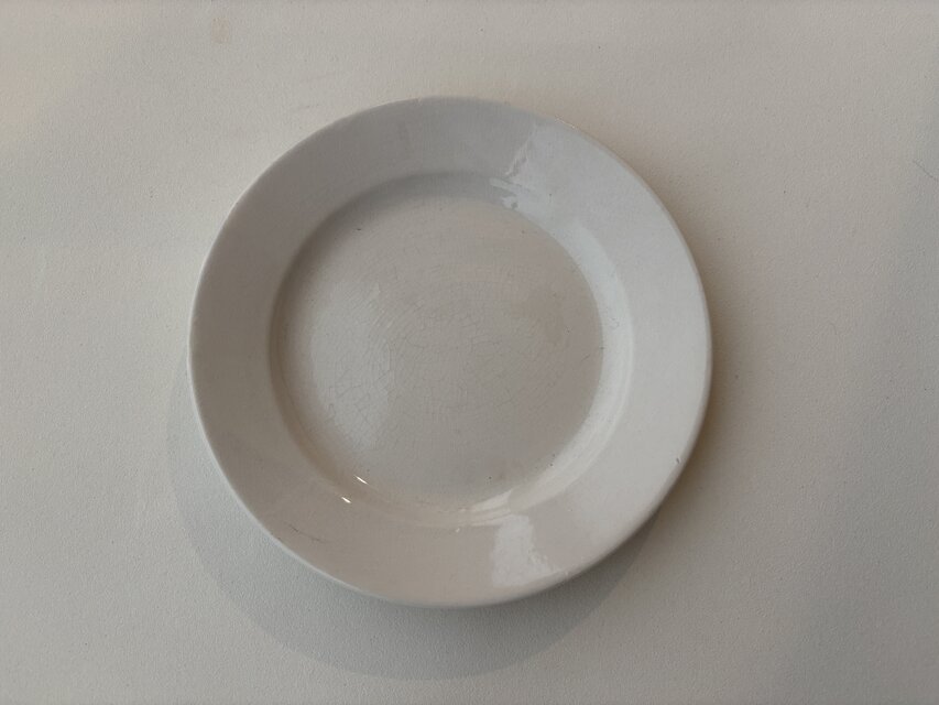 Creil et Montereau クレイユモントロー 少し大きめのデザートプレート