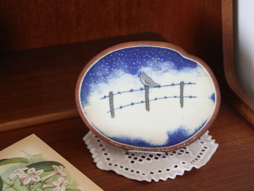 ARABIA / Helja ヘルヤ / スズメの陶板 No.6438 | iichi 日々の暮らし