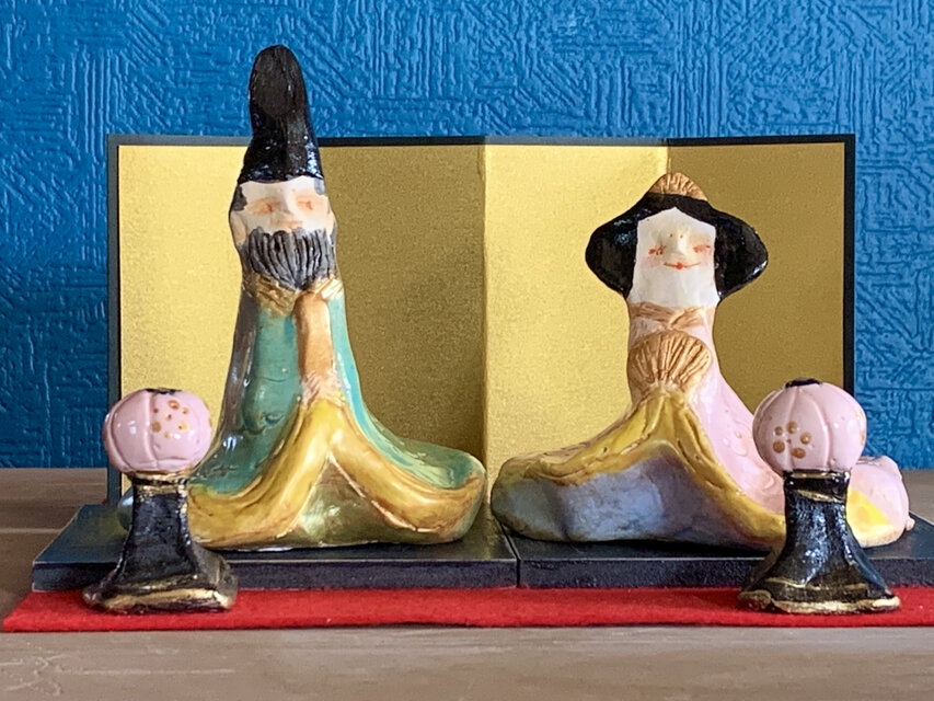 ぼんぼり・屏風・敷物・黒台（雛人形付属品） | iichi 日々の暮らしを