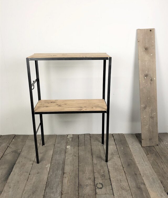 シェルフ・ラック【アイアンシェルフ/Iron shelf/2段】 | iichi 日々の