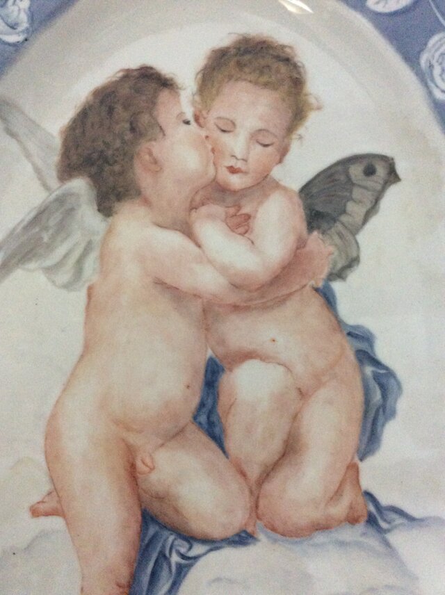 天使の絵皿 | iichi 日々の暮らしを心地よくするハンドメイドや