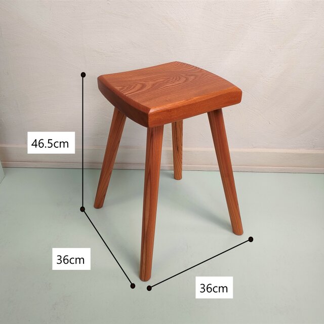 ケヤキの一枚板スツール NO.06 ☆一点物☆ | iichi 日々の暮らしを