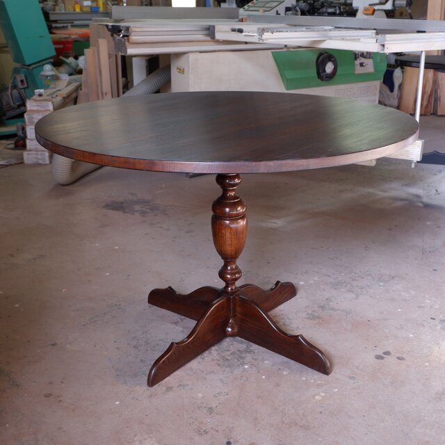 大サイズ＞クラシックモダン ダイニングテーブル カフェテーブル