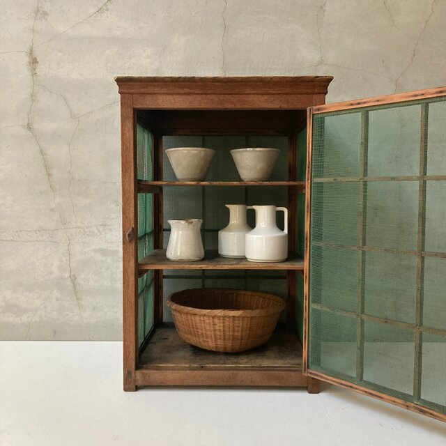 格子の網戸棚 蠅帳 | iichi 日々の暮らしを心地よくするハンドメイドや