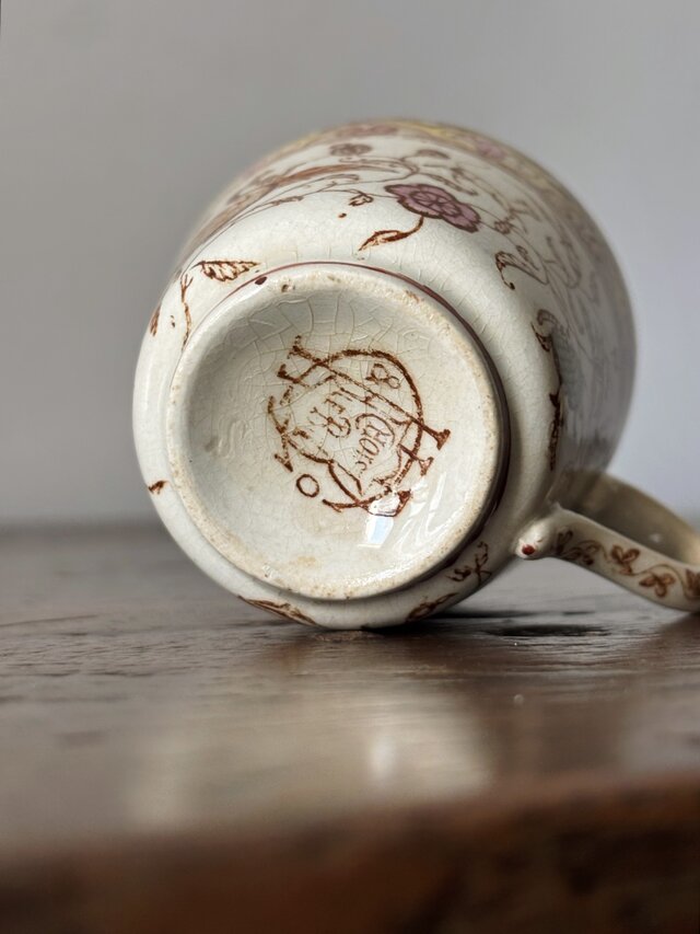 ショワジールロワ Choisy le Roi カップ シノワズリ フランス