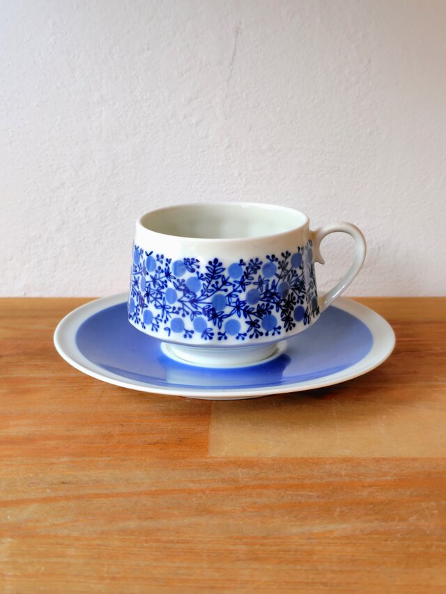 ARABIA/アラビア Doria/ドリア カップ＆ソーサー | iichi 日々の暮らし