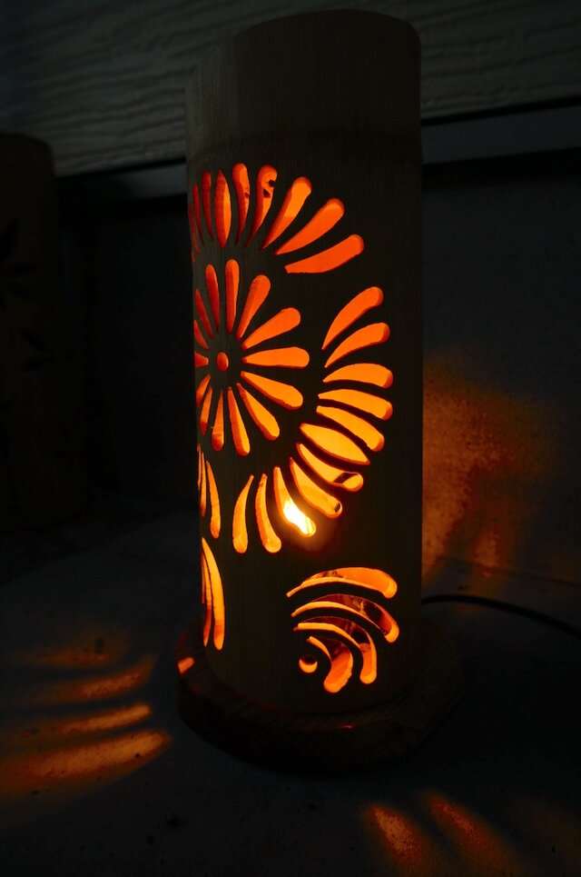 竹灯り・竹あかり・竹灯籠 ～～ 癒しの灯り ☆花火華炎☆～～ | iichi