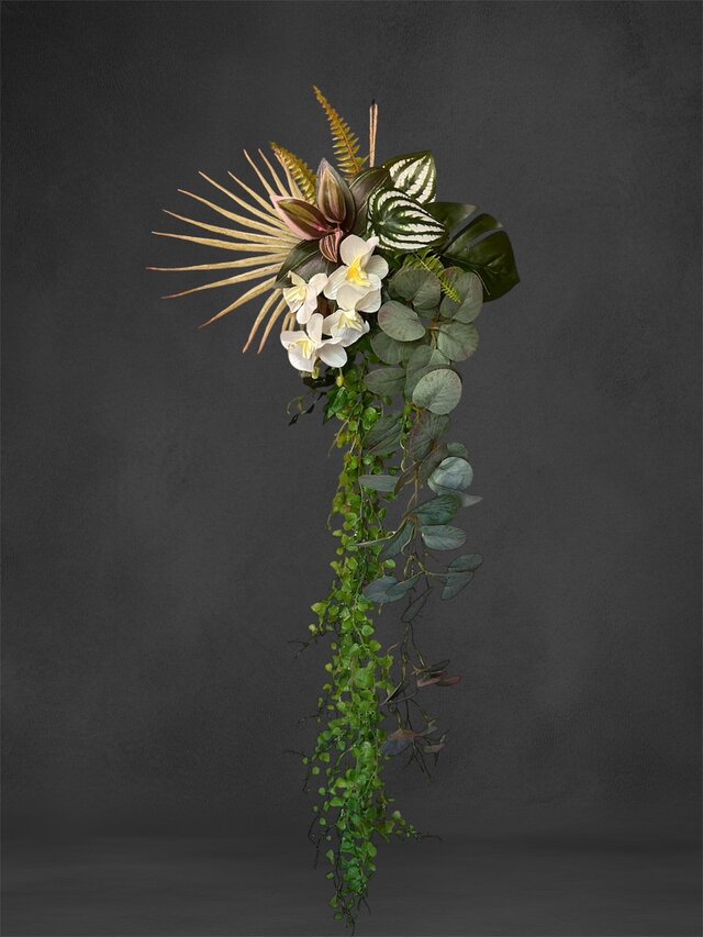 光触媒 人工観葉植物 ウォールグリーン フェイクグリーン 壁掛け麻