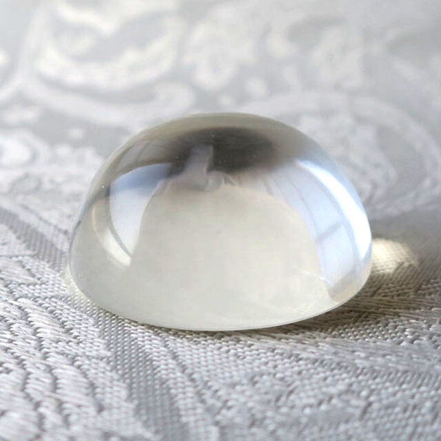 コズミックアイス】アンダラクリスタル クリア ラウンドルース 30mm