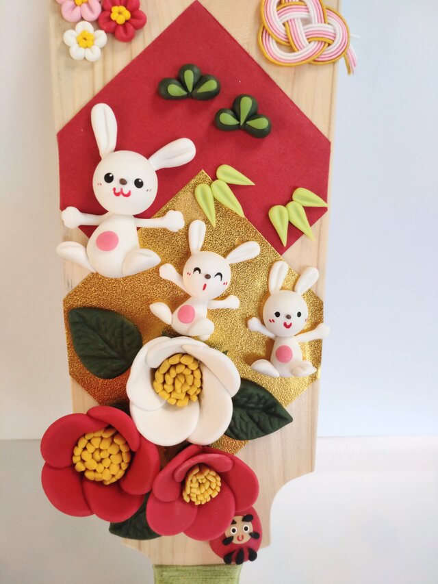 お正月飾り 干支の羽子板 | iichi 日々の暮らしを心地よくする