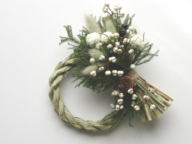 2wayお正月リース＊ナンキンハゼ＊受注制作＊ご予約お受け致します