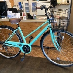 エメラルドグリーン 自転車の中古が安い！激安で譲ります・無料で