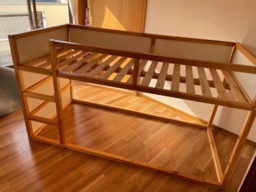 決まりました】イケア IKEA KURA キューラ 子供 ロフトベッド (ゴース