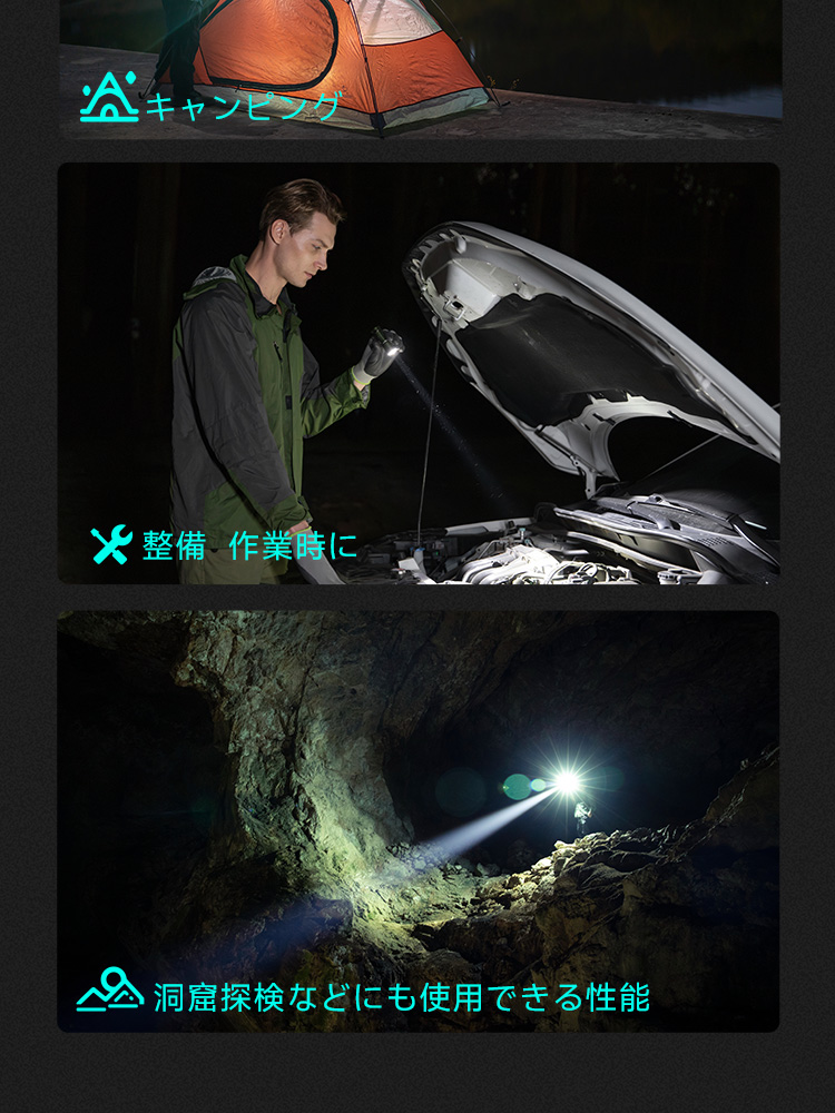 Baton Turbo 長時間利用 コンパクトな懐中電灯 - Olight Japan