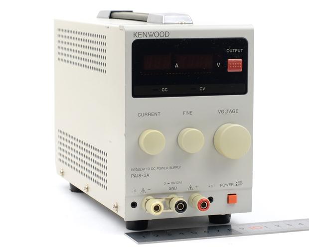 KENWOOD 直流安定化電源 PA18-3A | ORIGINALMIND オリジナルマインド