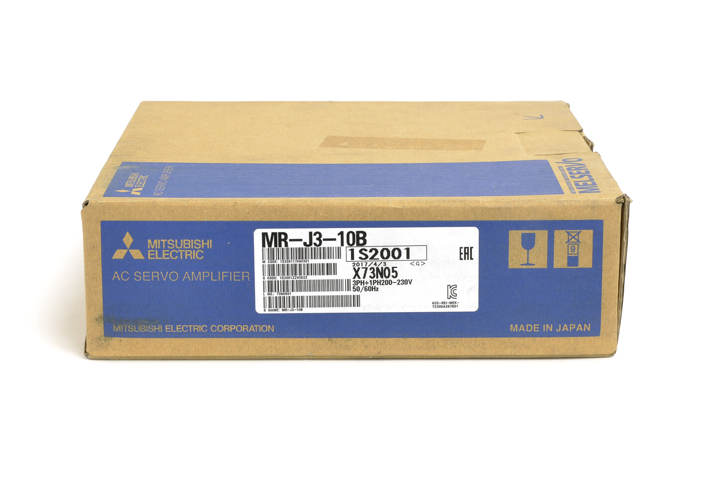 三菱 ACサーボアンプ MR-J3-10B (17年製) | 保守部品.com