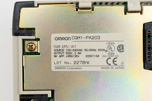 オムロン 電源ユニット CQM1-PA203 (99年製) | 保守部品.com