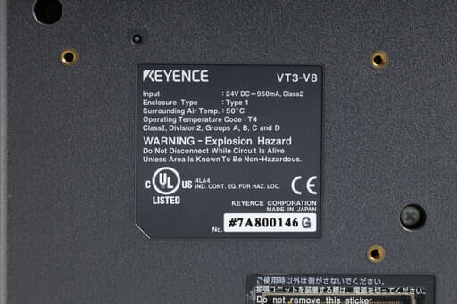 キーエンス タッチパネル VT3-V8 | 保守部品.com