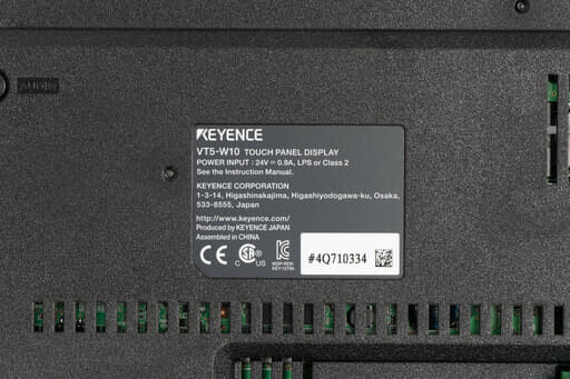 キーエンス タッチパネル VT5-W10 | 保守部品.com