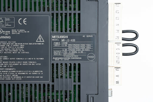 三菱 ACサーボアンプ MR-J3-40B (電源ON累積時間1h未満) | 保守部品.com