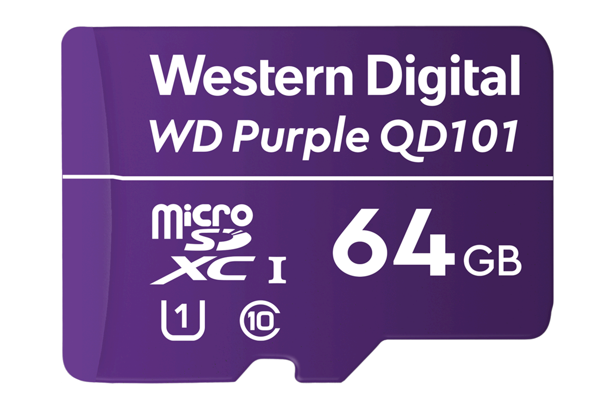 64GB microSD card for Wi-Fi and Wire-Free systems