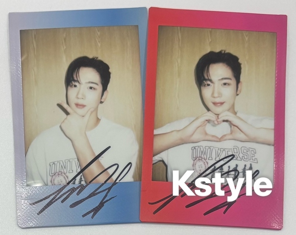 終了しました】「第4次恋愛革命」キム・ヨハン直筆サイン入りチェキ