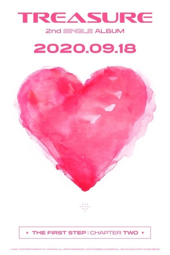 TREASURE、9月18日に2ndシングル「THE FIRST STEP：CHAPTER TWO」を
