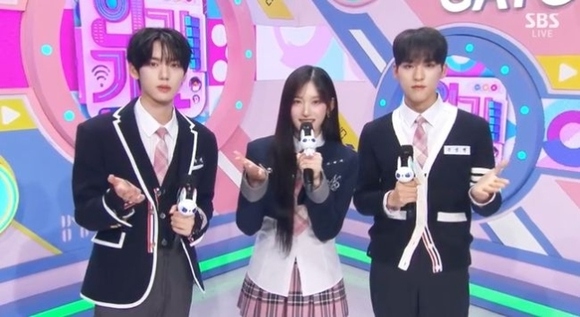 ZEROBASEONE ハン・ユジン＆IVE イソ＆ムン・ソンヒョン「人気歌謡」新