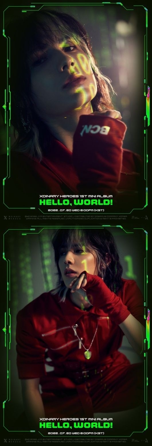 Xdinary Heroes ジュヨン、1stミニアルバム「Hello,world！」個人予告