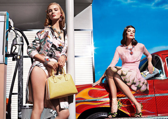 アート・デザイン・音楽 Prada Spring/Summer 2012 Look Book 2012年春