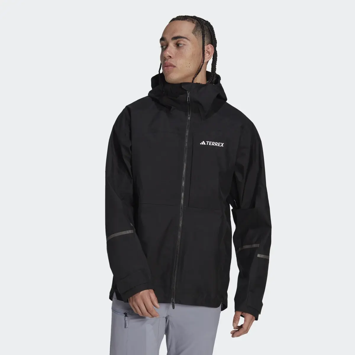 Adidas Terrex XPLORIC GORE-TEX Rain Jacket - HN2918