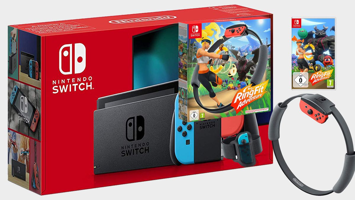 This Nintendo Switch & Ring Fit Adventure Bundle is enough to get