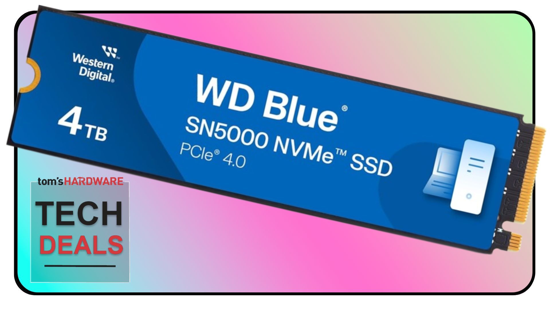 WD's Blue SN5000 4TB SSD is only $209 while supplies last | Tom's
