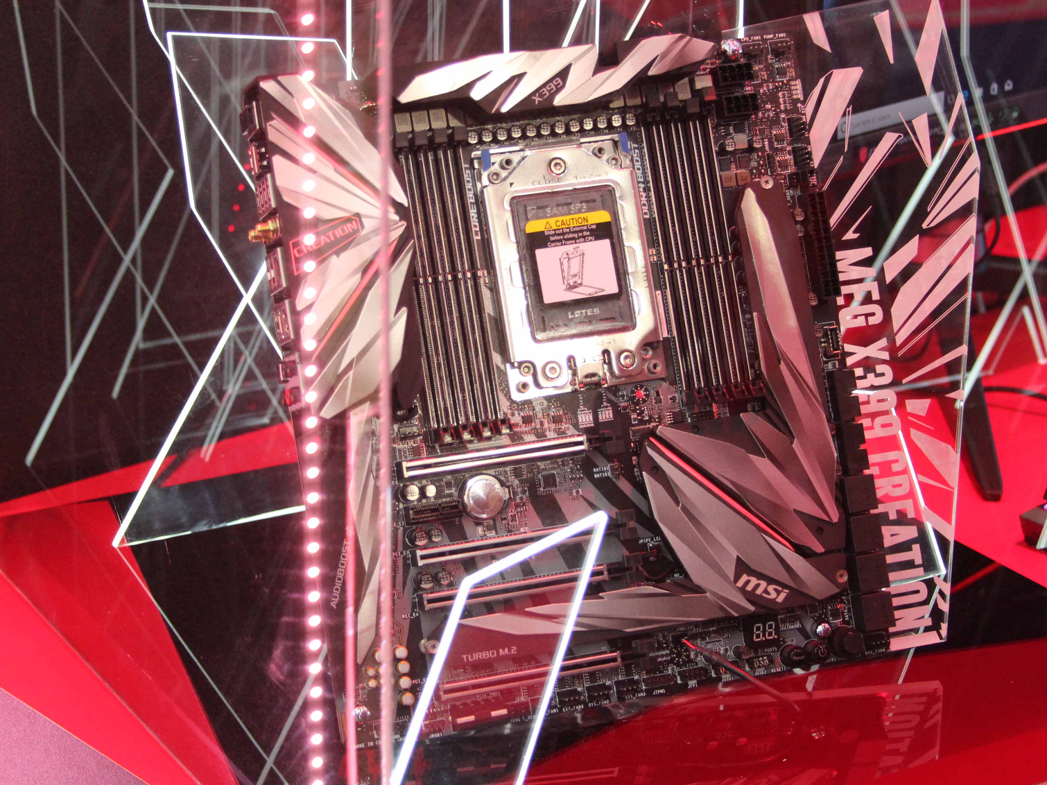 MSI's X399 MEG Creation Takes Threadripper To The Next Level