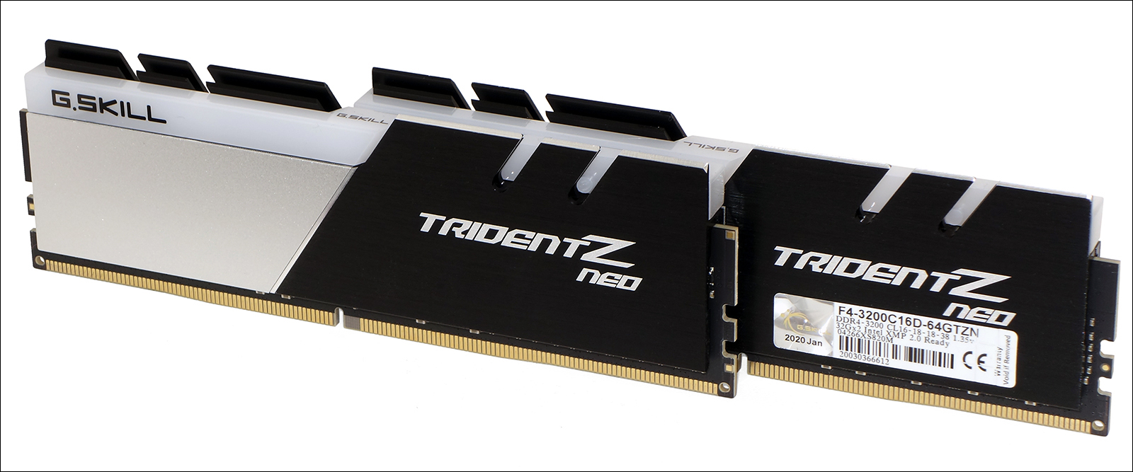 G.Skill TridentZ Neo 2x32GB DDR4-3200 C16 Review: Dense Modules