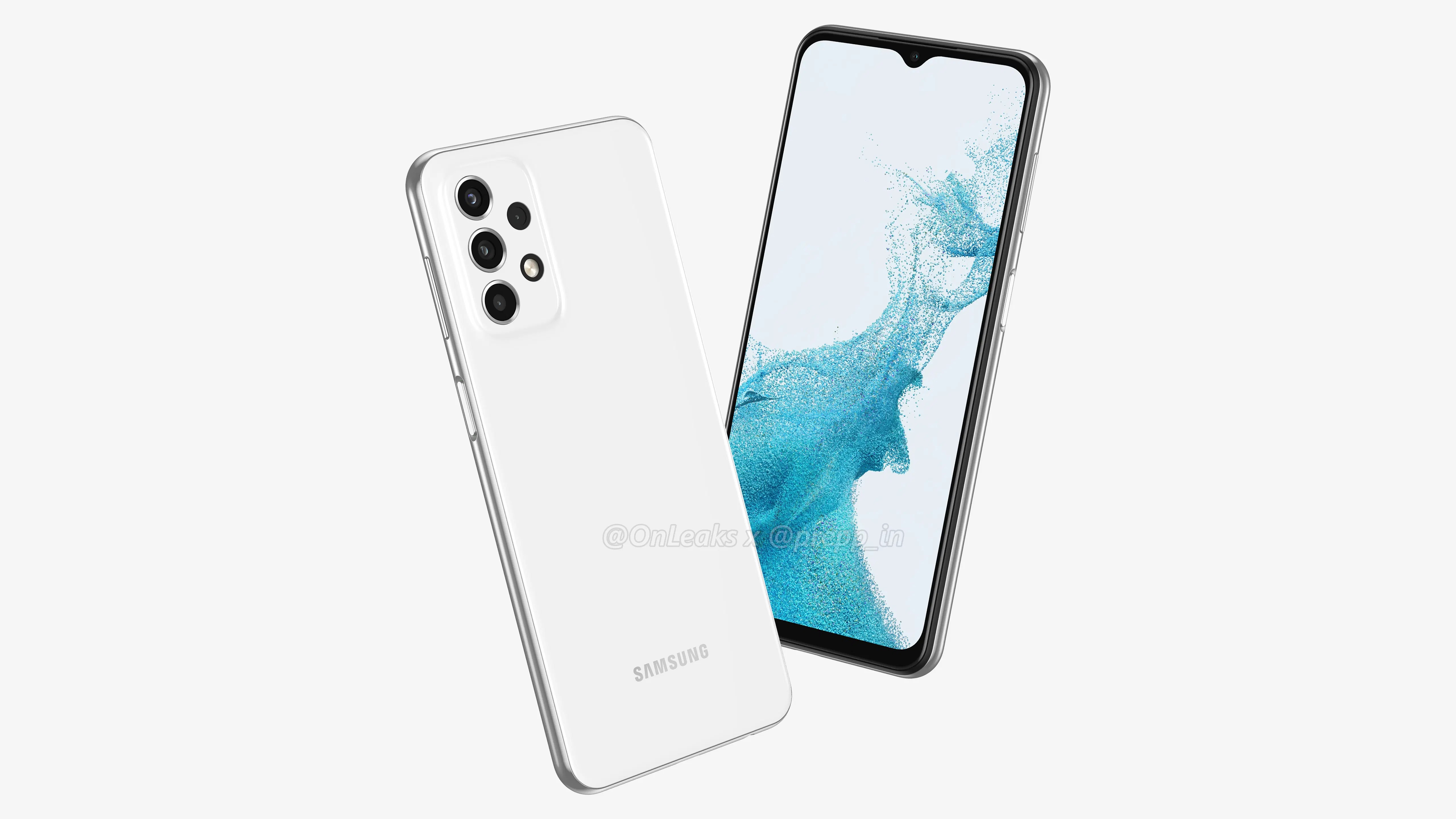 Samsung Galaxy A23 5G renders reveal thick chin, side-mounted