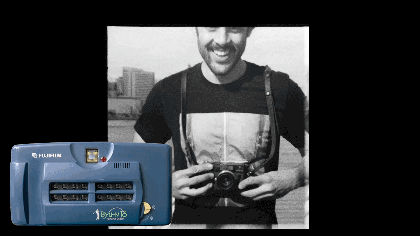 This crazy film camera shoots GIFs, has 16 lenses and a left