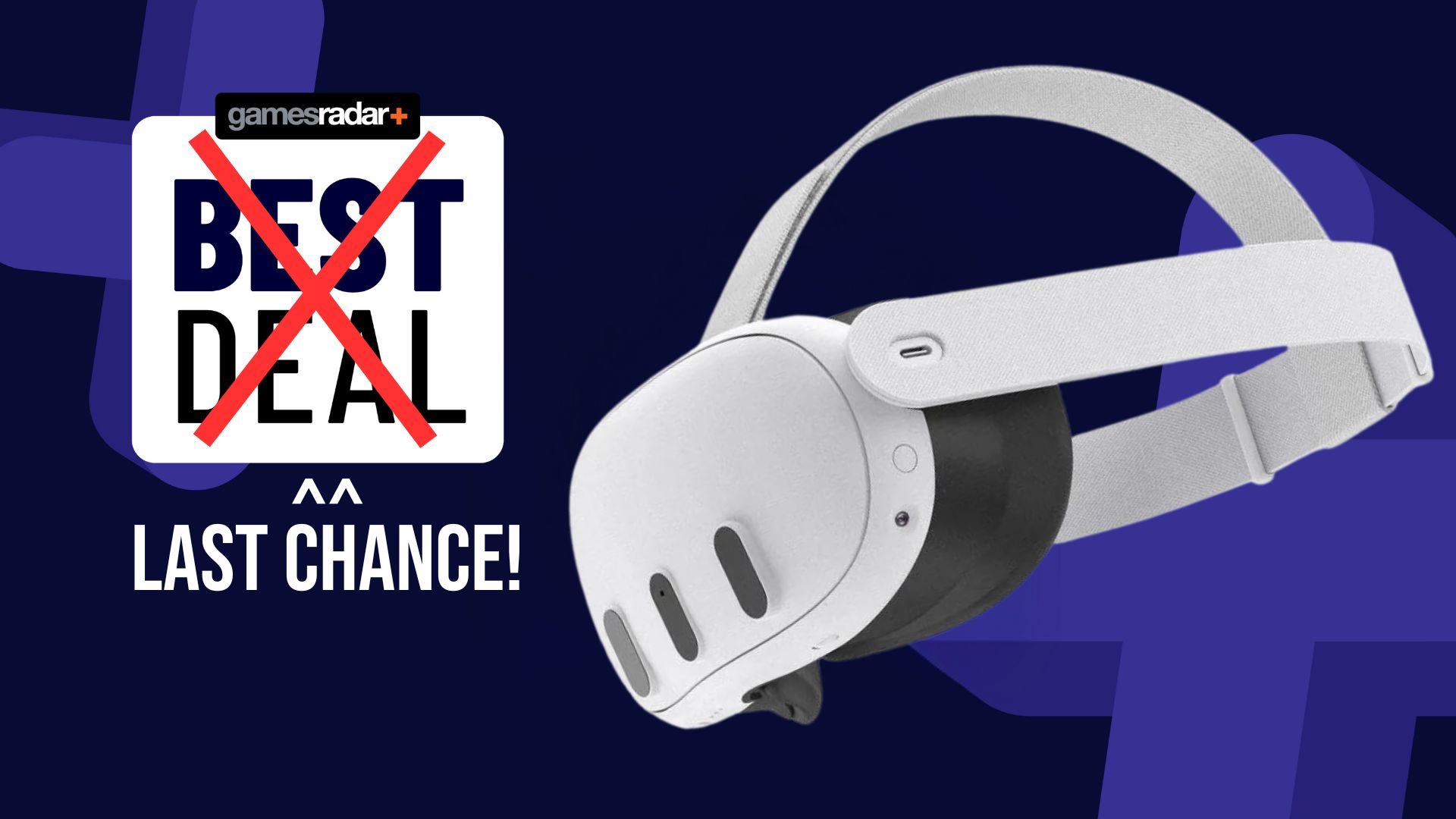 This is probably your last chance to get the 128GB Quest 3, but