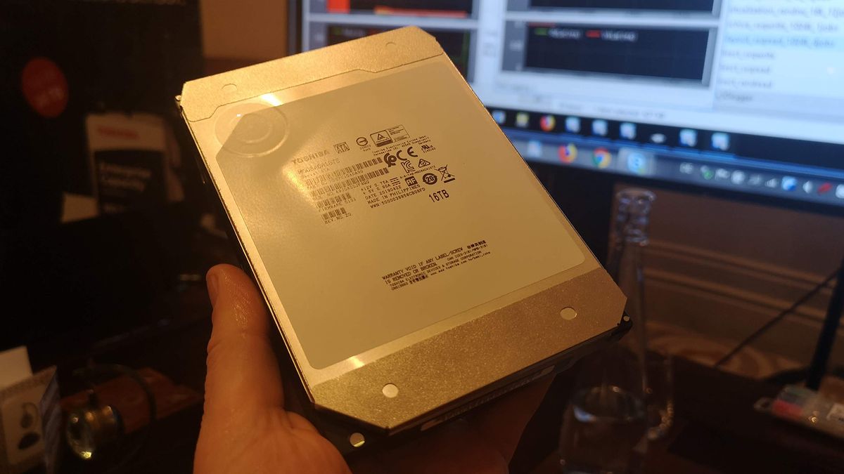 Close encounter with a 16TB HDD: Meet the Toshiba MG08 HDD | TechRadar