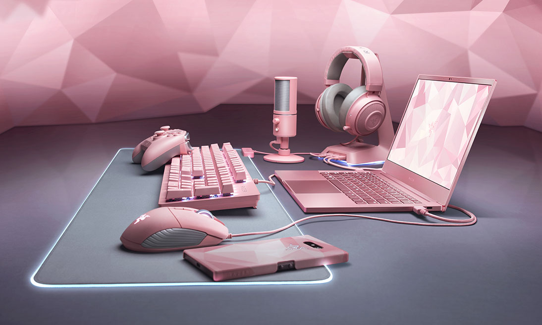 Razer Blade Stealth and Peripherals Are Here to Tickle You Pink
