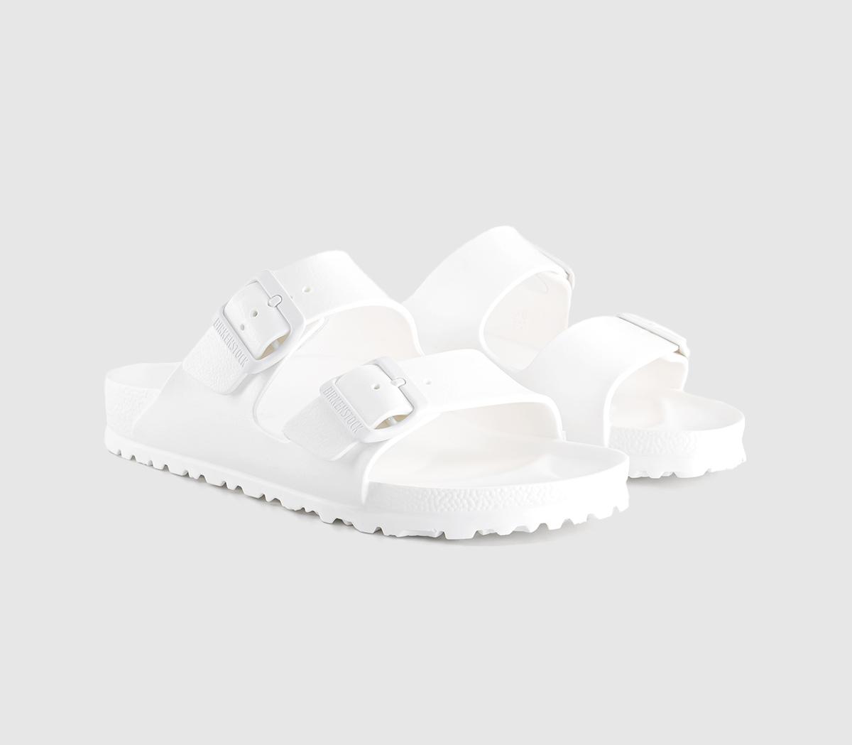 BIRKENSTOCK Arizona Two Strap Sandals White Eva - Women's Sandals