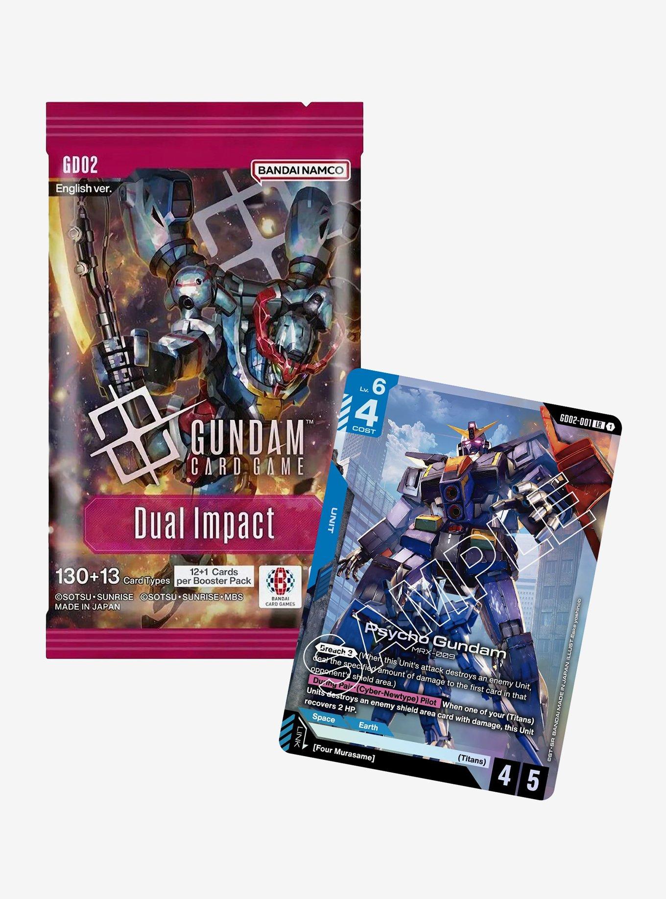 Bandai Gundam Card Game: Dual Impact Booster Pack | Hot Topic