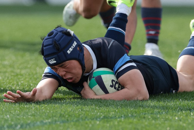 東海大大阪仰星、終了まで残り10分の逆転トライ 高校ラグビー | 毎日新聞