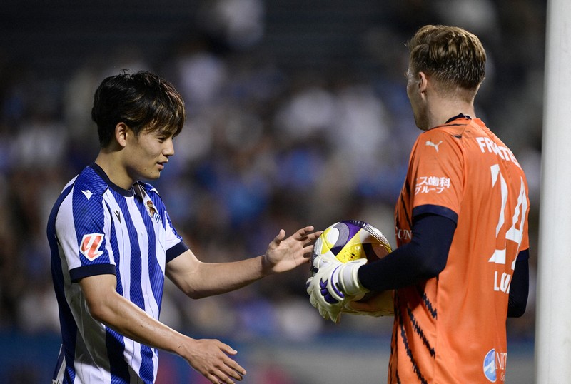 2025横浜FC親善試合リミテッドGKユニフォームXXL新品未使用 久保建英