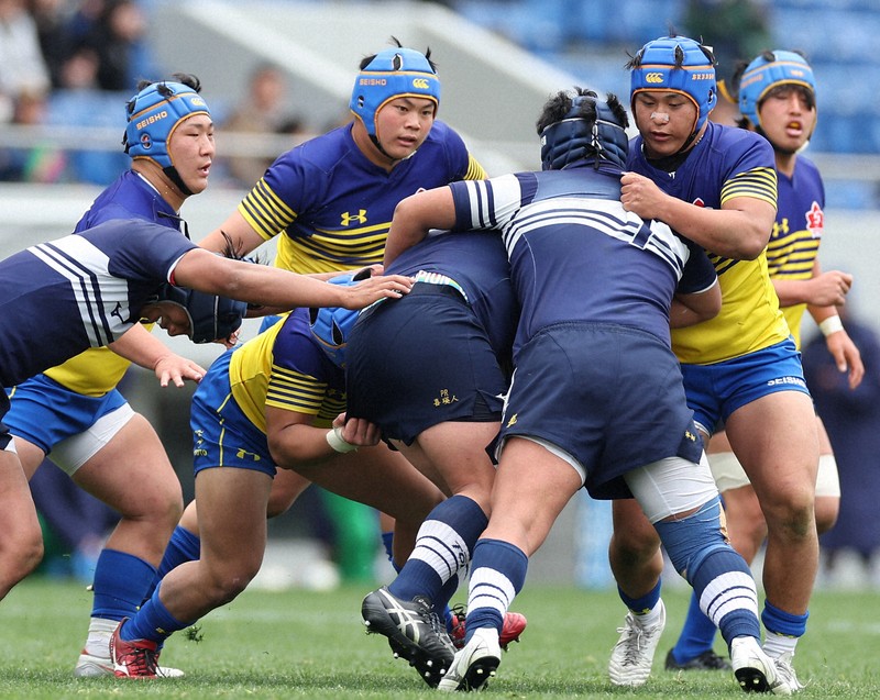 京都成章、伝統の「ピラニアタックル」に手応え 高校選抜ラグビー