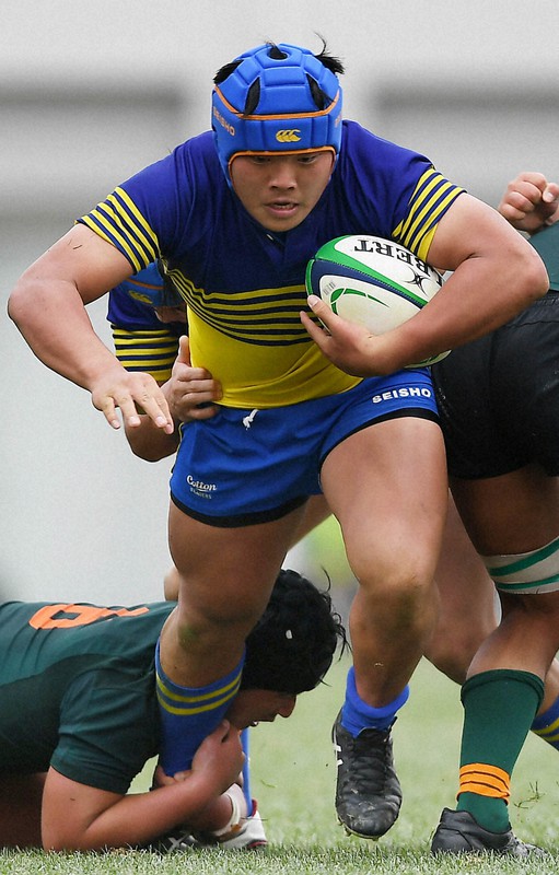 頂点目指す最前列に1年生 体幹と意欲武器に 京都成章・森山選手 高校